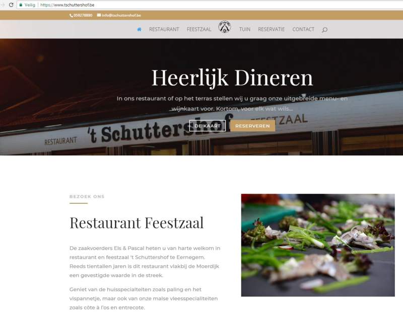 Nieuwe website